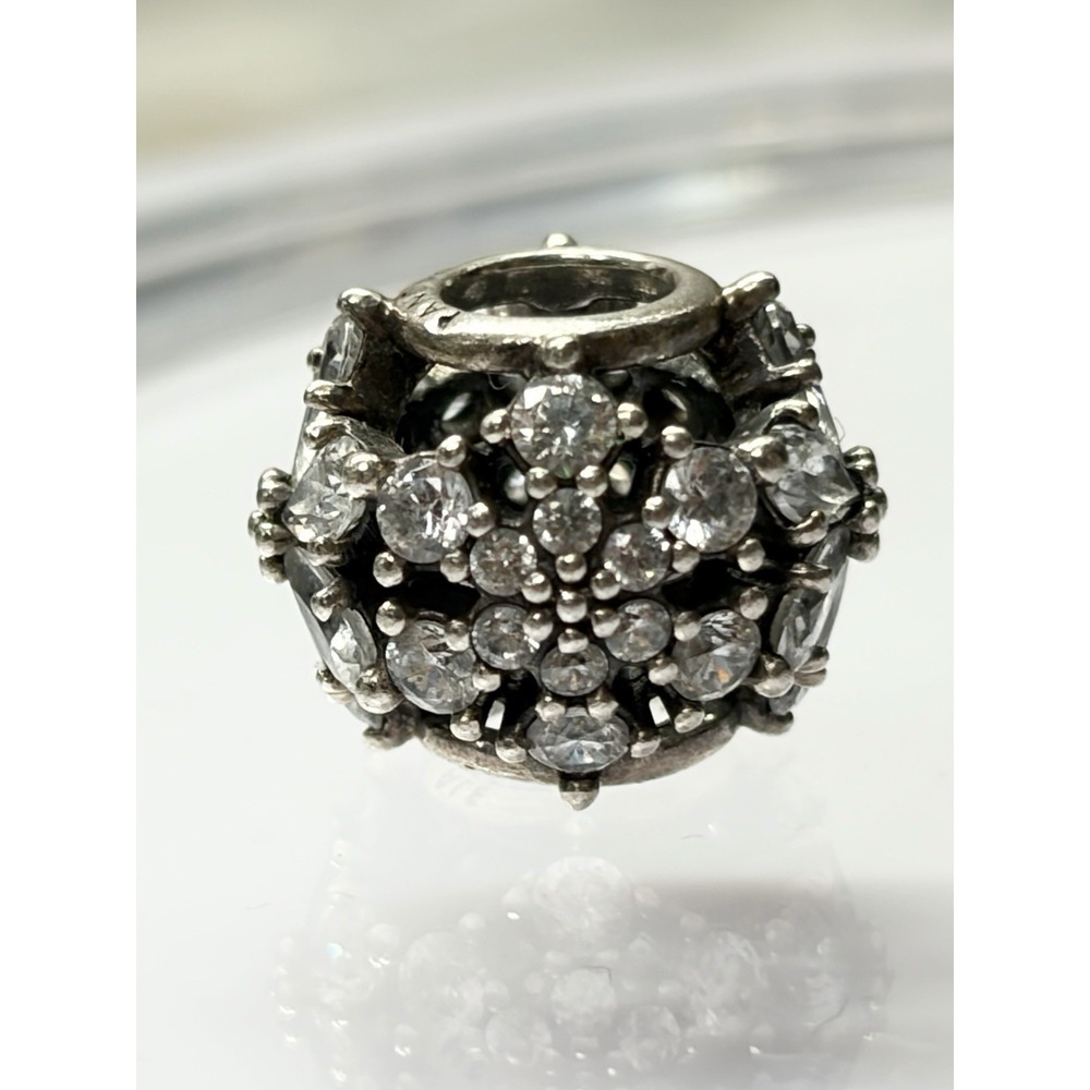 Pandora Sparkling Herbarium Cluster CZ Charm